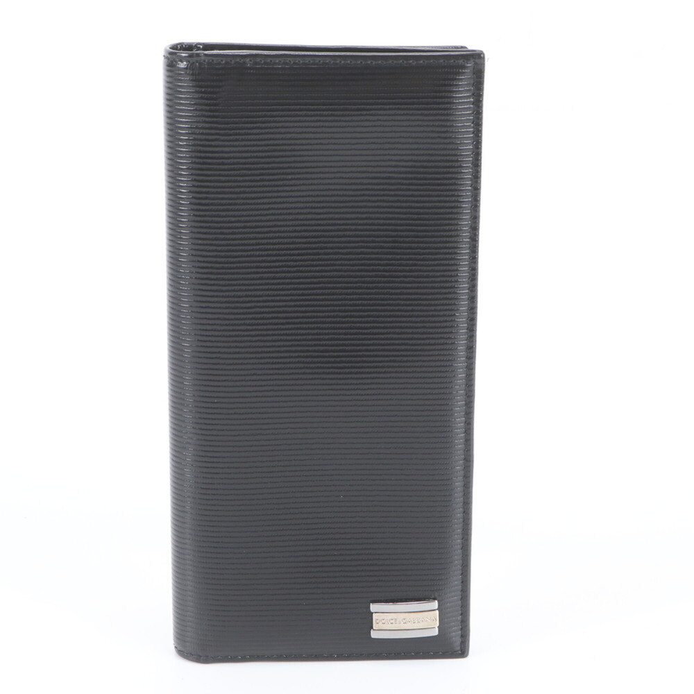 Dolce & Gabbana Leather Bi-fold Wallet, Black, Men's Brand